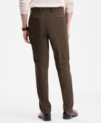 Men's Modern-Fit Solid Suit Pants