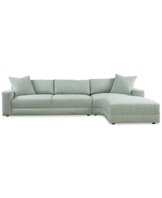 Mayela 2-Pc. Fabric Chaise Sectional, Exclusively at Macy's