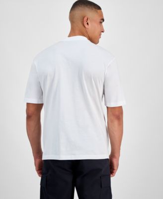 Мужская футболка Hugo Boss Nalax с коротким рукавом и графическим вырезом лодочкой от Hugo Boss