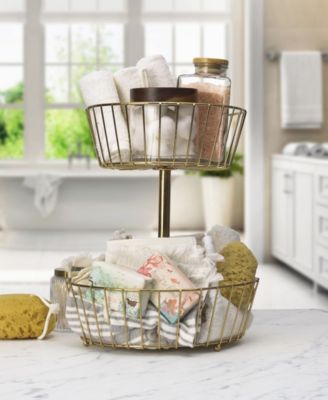 Gourmet Basics Geneva 2-Tier Basket