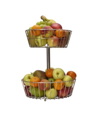 Gourmet Basics Geneva 2-Tier Basket