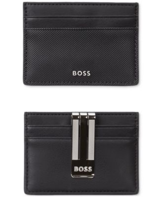 Мужской футляр для карточек и клипса HUGO by Hugo Boss