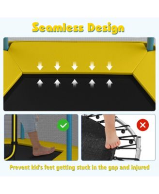 7 Feet Kids Recreational Bounce Jumper Trampoline