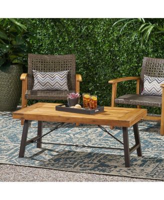Outdoor Acacia Wood Coffee Table