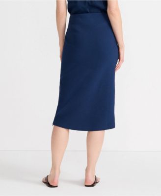 Women's Starfish Side Zip Midi Skirt