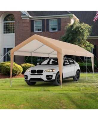 10 x 20 Feet Patio Heavy Duty  All-Weather Tent Carport with Galvanized Steel Frame