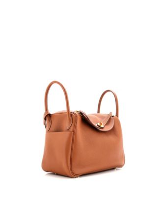 Бывшая в употреблении сумка Hermes 30 Lindy Bag Clemence