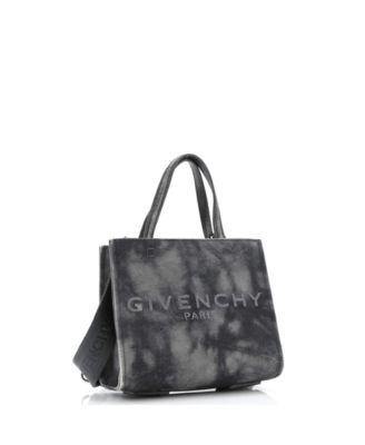 Бывшая в употреблении парусиновая сумка Givenchy Mini G-Tote с принтом
