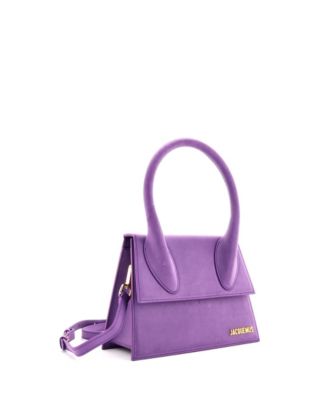 Большая кожаная сумка Le Grand Chiquito от Jacquemus, бывшая в употреблении