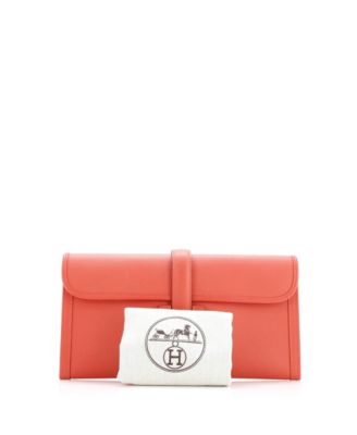 Подержанный клатч Hermes 29 Jige Elan Clutch Epsom