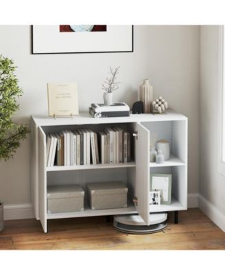 Sideboard Buffet Cabinet Kitchen Storage with Adjustable Shelves for Dining Room or Living Room