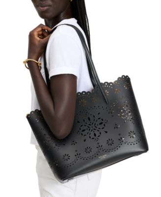 сумка-тоут из перфорированной кожи kate spade new york Do It All
