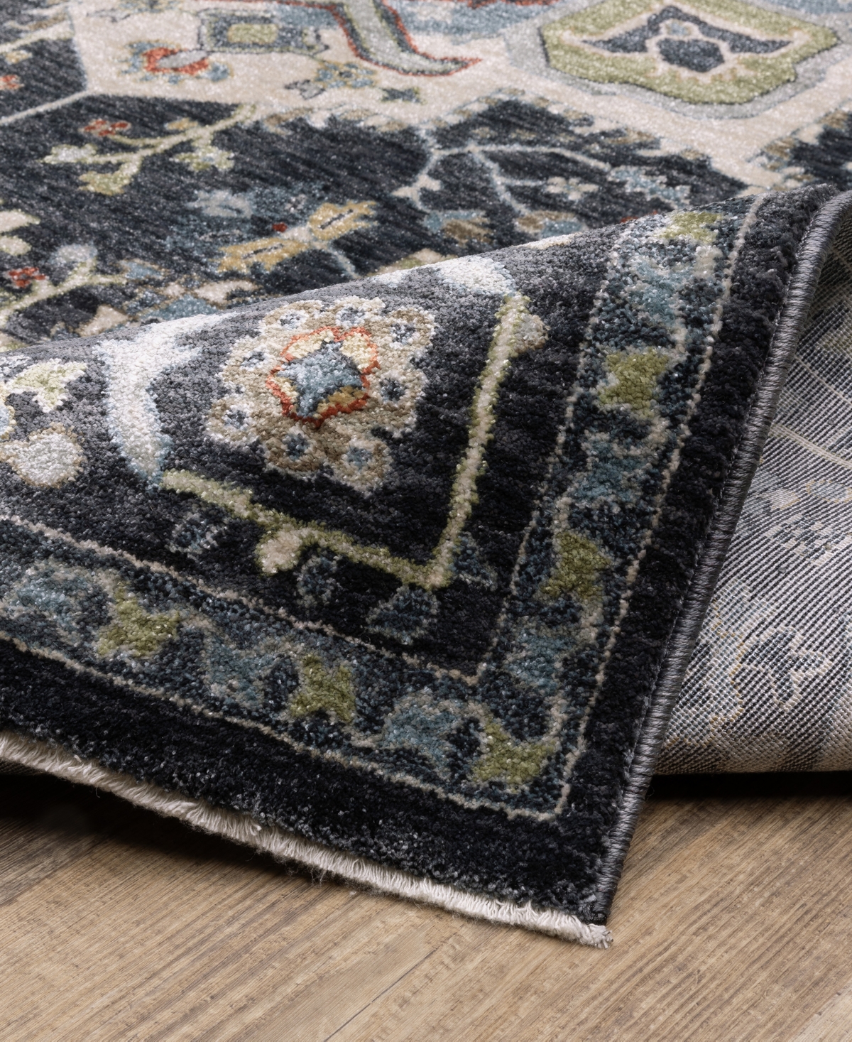 Oriental Weavers Eliana Eli09 2'3''x7'6'' Runner Area Rug In Blue