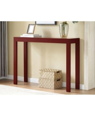 44" Russel Long Console Table - Minimalist and Slim Entryway Table for Decorative Displays, Sofa Table