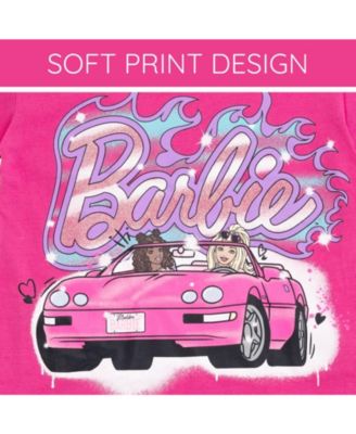 Girls T-Shirt and Bike Shorts Outfit Set