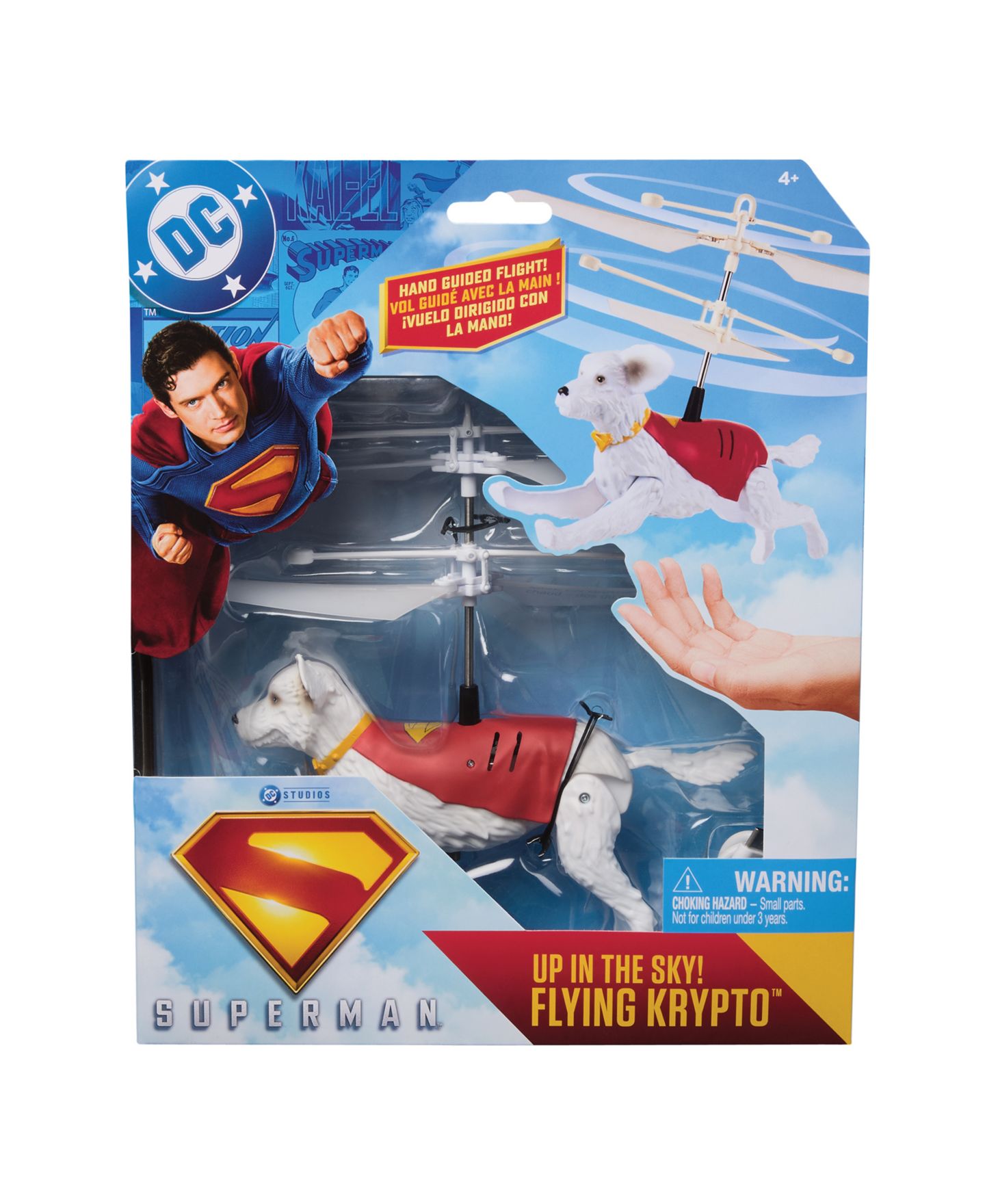 Детская игрушка DC Comics Superman Krypto Hand-Controlled Flight Remote Control Toy — фото 5