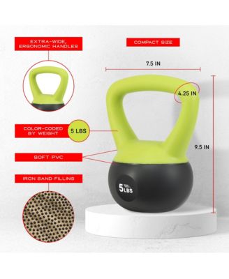 Iron Sand Soft Kettlebell - 50lbs Set