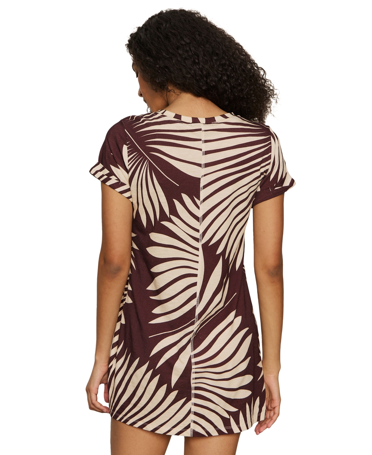 Sanctuary The Perfect Remix T-shirt Minidress In Brown