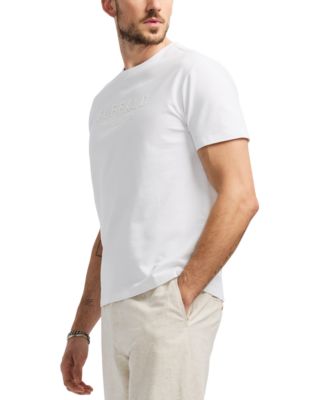 Мужская футболка с круглым вырезом и рельефным логотипом Tomba с коротким рукавом и графическим рисунком