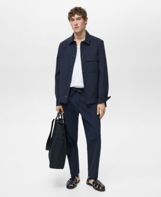 Mango Mens Cotton Seersucker Jacket 17190₽