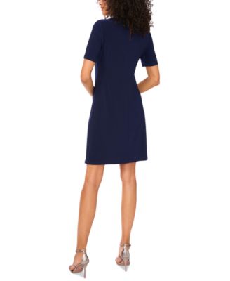 Платье-футляр MSK Petite с короткими рукавами и украшениями