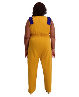 Women's Tie-Strap Jumpsuit, Regular & Plus Size