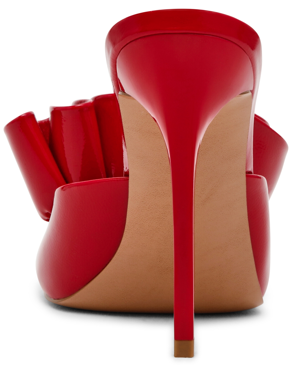 Steve Madden Women's Affinity Ruffle High-heel Dress Mules