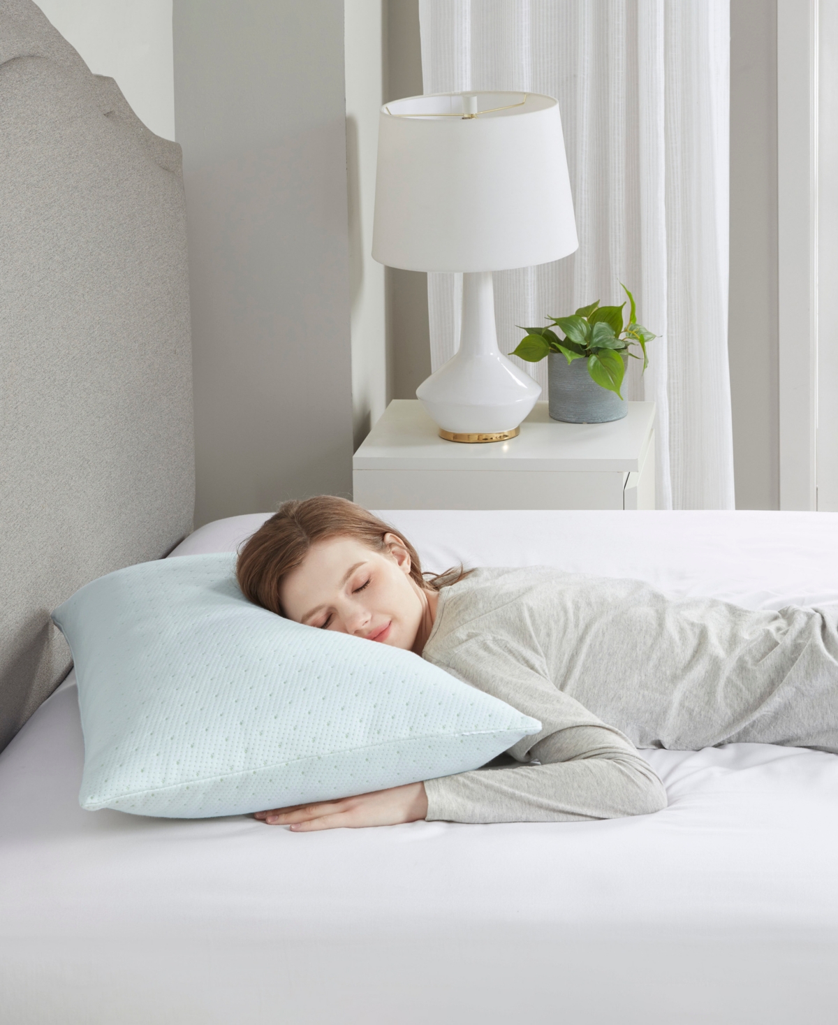 Madison Park Rayon from Bamboo Shredded Memory Foam Pillow