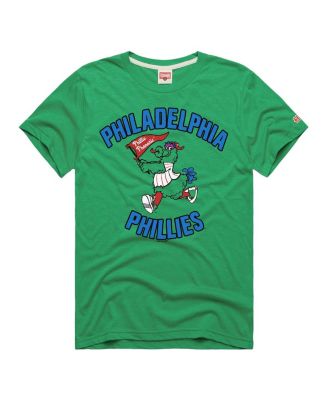 Мужская зеленая футболка Philadelphia Phillies Hyper Local Tri-Blend от Homage