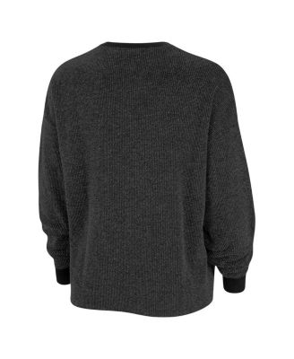 Women's&nbsp;Charcoal LA28 Summer Olympics Yoga Oversized Pullover Sweatshirt