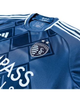 Men's Johnny Russell Navy Sporting Kansas City 2024 Diamonds Our Forever Authentic Player Jersey