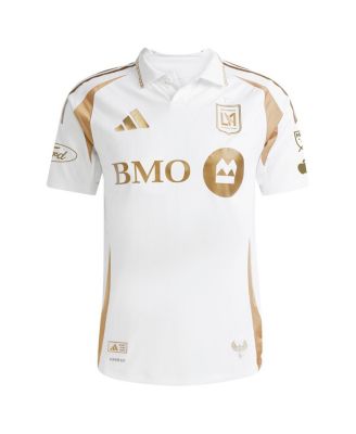 Мужская майка Adidas Olivier Giroud белого цвета LAFC 2025 от Adidas с оригинальным рисунком игрока