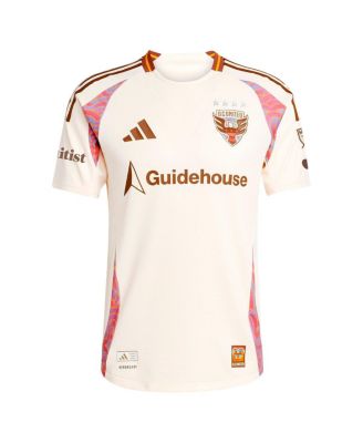 Мужская футболка Adidas Christian Benteke Natural D.C. United 2025 The Soul Kit Authentic Player от Adidas.