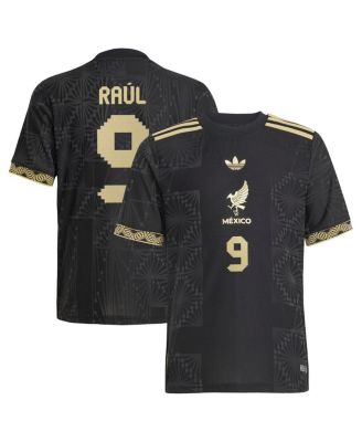 adidas - Big Boys and Girls Raul Jimenez Black Mexico National Team 2025 Third Authentic Player Jersey