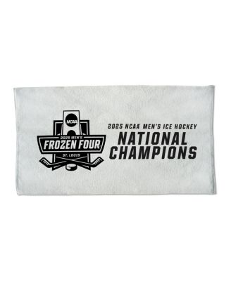 Двухстороннее праздничное полотенце Wincraft Western Michigan Broncos 2025 NCAA Frozen Four для мужской сборной по хоккею с шайбой в раздевалке 22 