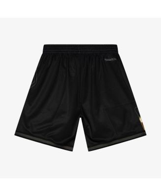 Мужские черные шорты Mitchell & Ness San Antonio Spurs Big Face 4.0 Fashion Shorts