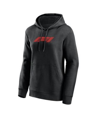 Formula 1 Men's Black Primary Logo Pullover Hoodie