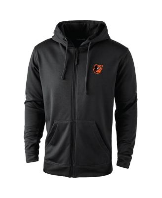 Dunbrooke - Men's Black Baltimore Orioles Trophy Full-Zip Hoodie