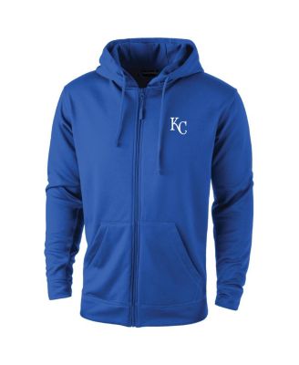 Мужская толстовка Dunbrooke Royal Kansas City Royals Trophy с капюшоном на молнии