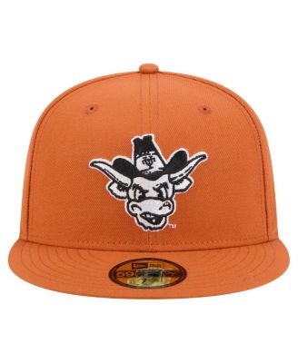 Мужская приталенная шляпа Texas Orange Texas Longhorns Vault 59 размера 