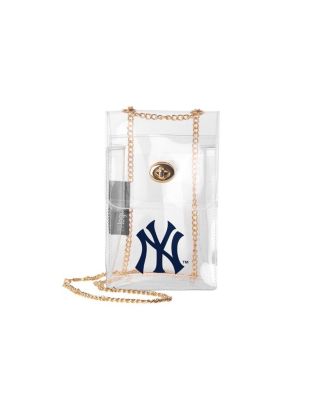 Logo Brands New York Yankees Clear Essential Crossbody Bag