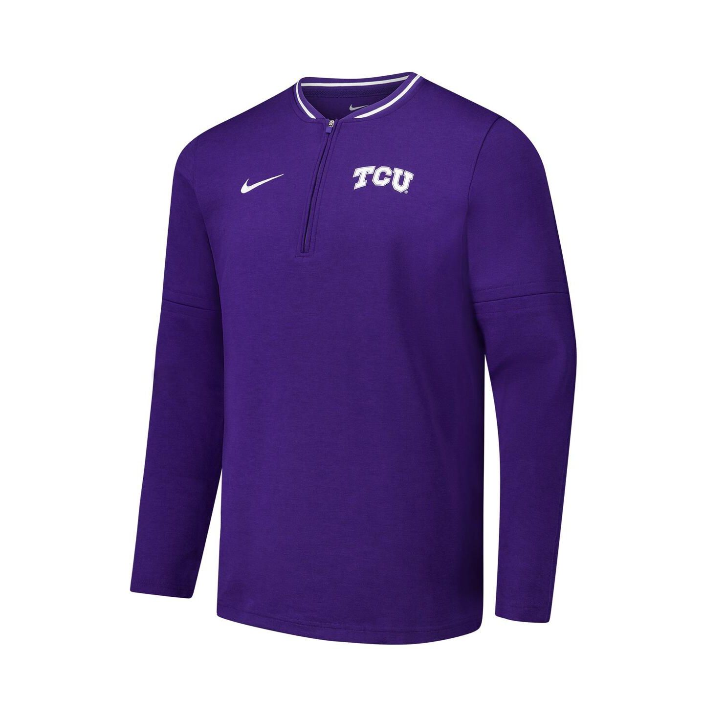 Мужская куртка Nike Purple TCU Horned Frogs Coaches Quarter-Zip — фото 2
