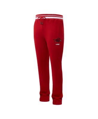 Мужские спортивные брюки из флиса Cardinal Arkansas Razorbacks Script Tail от Pro Standard