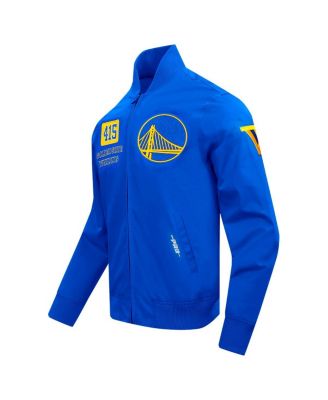 Мужская куртка на молнии Pro Standard с региональным кодом Royal Golden State Warriors
