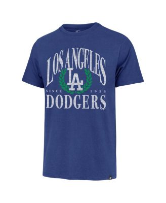 Мужская брендовая футболка Royal Los Angeles Dodgers Pitchout Franklin 47-го года выпуска