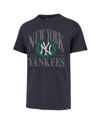 Мужская брендовая темно-синяя футболка New York Yankees Pitchout Franklin 47-го года выпуска
