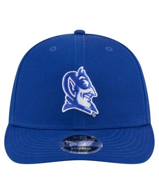 Мужская бейсболка Royal Duke Blue Devils New Era с низким профилем длиной 9 футов 5 дюймов и застежкой-молнией