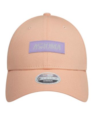 Женская регулируемая шляпа New Era Pink AS Roma Wordmark длиной 94 см