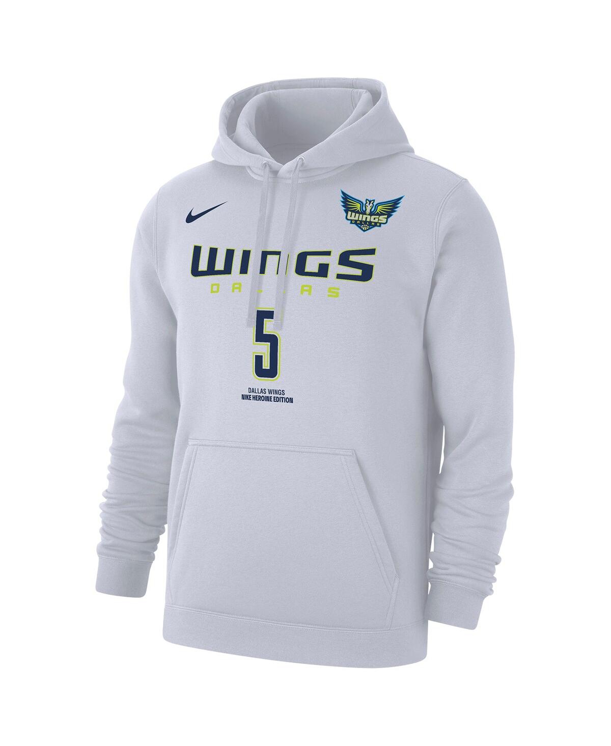 Nike Men's Paige Bueckers White Dallas Wings 2025 Wnba Draft Heroine Edition Name Number Pullover Hoodie In White