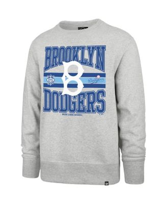'47 бренд мужские серые Бруклин Доджерс коллекции Куперстаун буквами заголовок пуловер толстовка